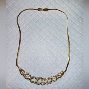 Givenchy Vintage Gold Tone Necklace